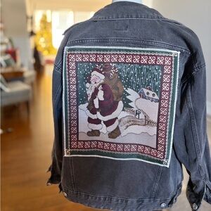 Christmas Denim Jacket